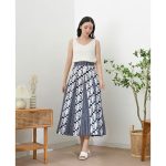Batik Flare Long Skirt