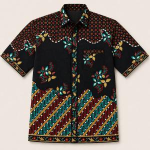 Tropical Batik Beach Shirt