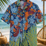 Tropical Batik Beach Shirt