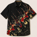 Tropical Batik Beach Shirt