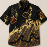 Tropical Batik Beach Shirt