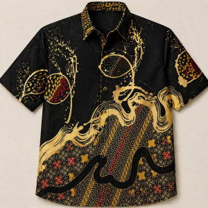 Tropical Batik Beach Shirt