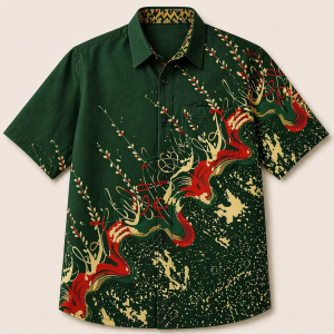 Tropical Batik Beach Shirt