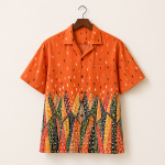Tropical Batik Beach Shirt