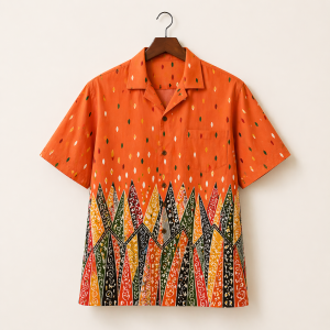 Tropical Batik Beach Shirt