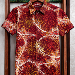 Tropical Batik Beach Shirt