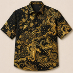 Tropical Batik Beach Shirt