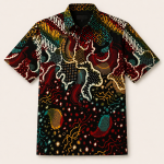 Tropical Batik Beach Shirt
