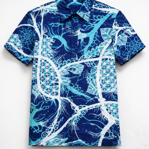 Tropical Batik Beach Shirt